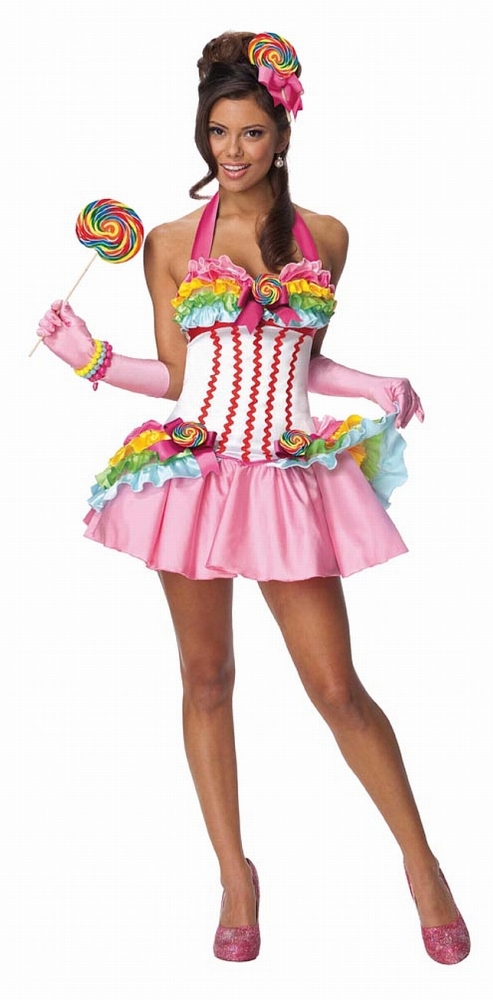 Karneval Damen Kostüm LOLLIPOP: