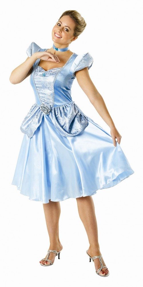 Disney Karneval Damen Kostüm Prinzessin Cinderella: