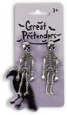 Great Pretenders Halloween Karneval Kinder Ohrclips Skelett